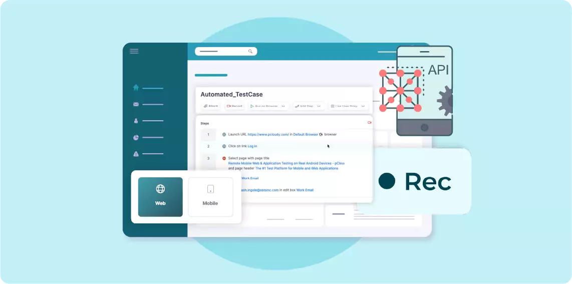 Android app testing online