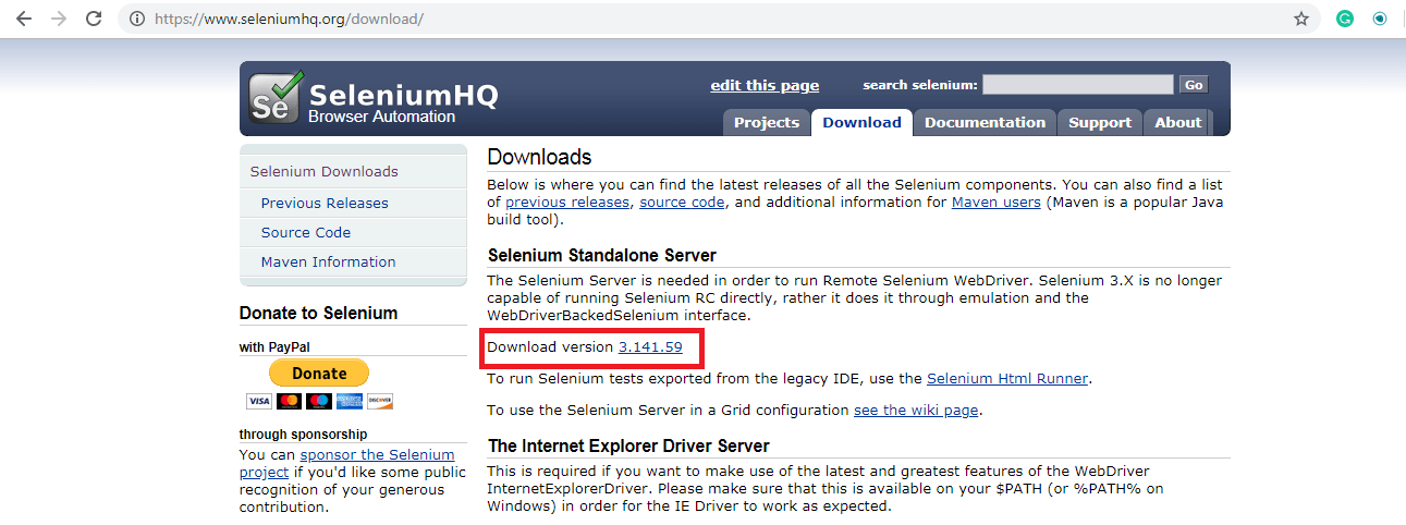Test Automation SeleniumHQ