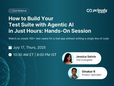 How to Build Your Test Suite with Agentic AI in Just Hours: A Hands-On Session